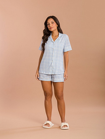 PIJAMA FEMININO CAMISARIA CURTA