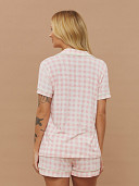 PIJAMA FEMININO CAMISARIA MANGA CURTA