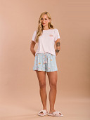 PIJAMA FEMININO SHORT DOLL MANGA CURTA