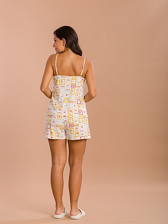 PIJAMA FEMININO SHORT DOLL ALÇA