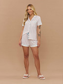 PIJAMA FEMININO CAMISARIA MANGA CURTA