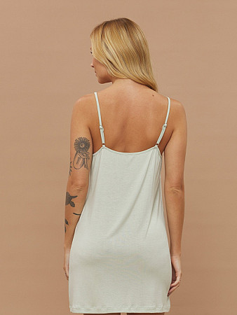 PIJAMA FEMININO CAMISOLA ALÇA COM RENDA