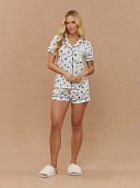 PIJAMA FEMININO CAMISARIA MANGA CURTA