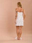PIJAMA FEMININO CAMISOLA ALÇA COM DETALHE EM RENDA