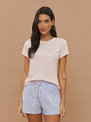 PIJAMA FEMININO SHORT DOLL MANGA CURTA