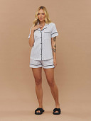 PIJAMA FEMININO CAMISARIA MANGA CURTA