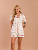 PIJAMA FEMININO CAMISARIA CURTA