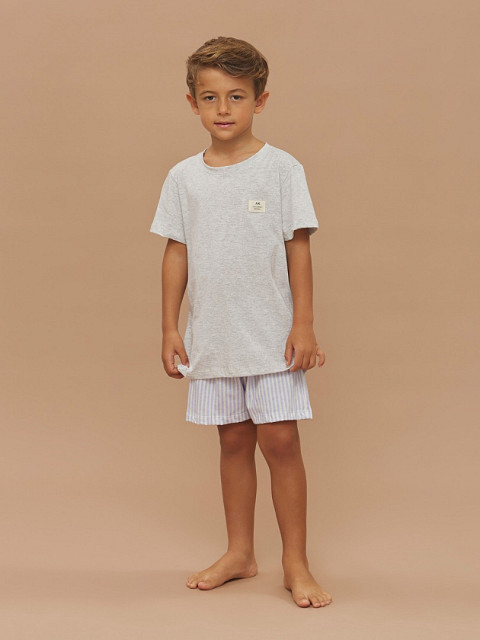 PIJAMA MASCULINO MANGA CURTO INFANTIL
