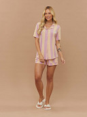 PIJAMA FEMININO CAMISARIA MANGA CURTA