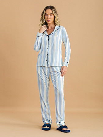 PIJAMA FEMININO CAMISARIA LONGO