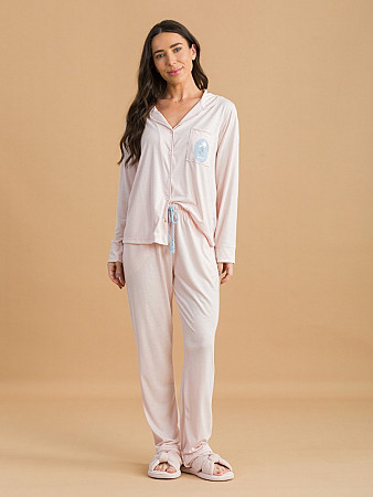 PIJAMA FEMININO CAMISARIA LONGO