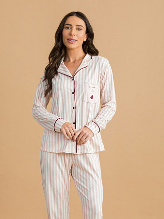 PIJAMA FEMININO CAMISARIA LONGO