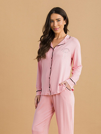 PIJAMA FEMININO CAMISARIA LONGO