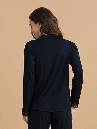 PIJAMA FEMININO CAMISARIA LONGO