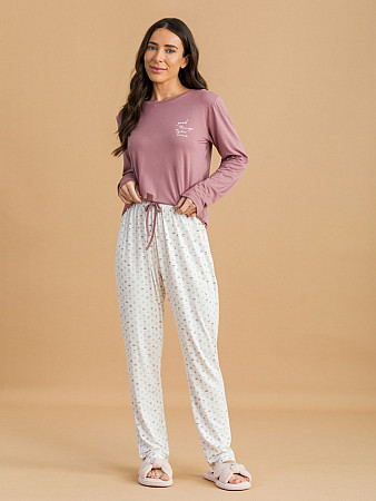PIJAMA FEMININO LONGO