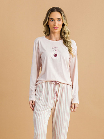 PIJAMA FEMININO LONGO