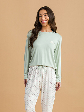 PIJAMA FEMININO LONGO