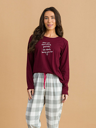 PIJAMA FEMININO LONGO