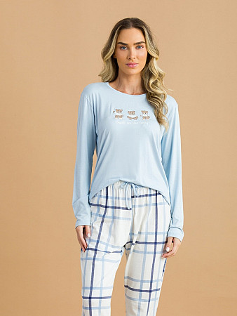 PIJAMA FEMININO LONGO