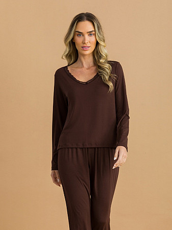 PIJAMA FEMININO LONGO