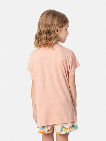 PIJAMA INFANTIL SHORT DOLL MANGA CURTA