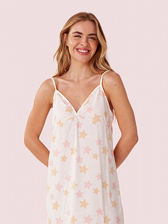 PIJAMA FEMININO CAMISOLA ALÇA