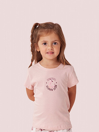 PIJAMA INFANTIL SHORT DOLL MANGA CURTA