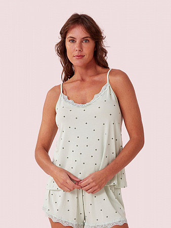 PIJAMA FEMININO SHORT DOLL ALÇA