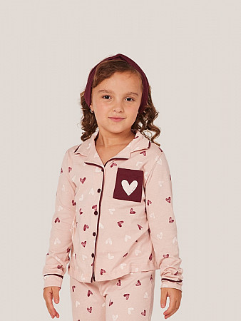 PIJAMA INFANTIL CAMISARIA LONGO