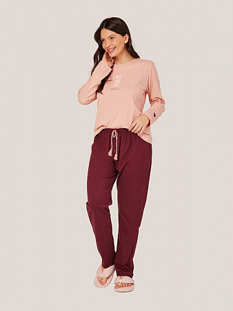 PIJAMA FEMININO LONGO