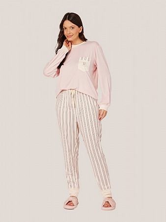 PIJAMA FEMININO LONGO