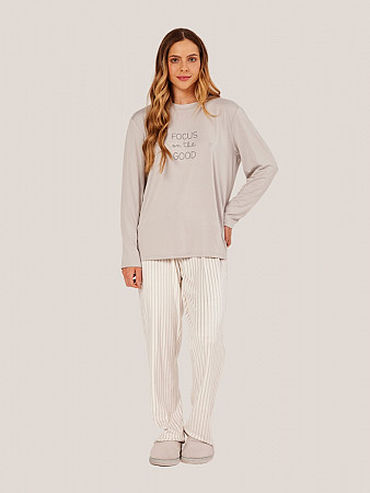 PIJAMA FEMININO LONGO