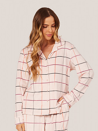 PIJAMA FEMININO CAMISARIA LONGO