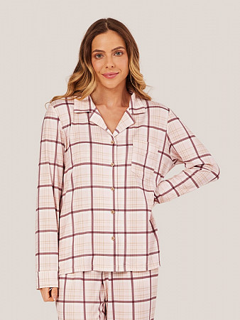 PIJAMA FEMININO CAMISARIA LONGO