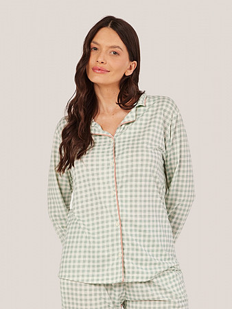 PIJAMA FEMININO CAMISARIA LONGO