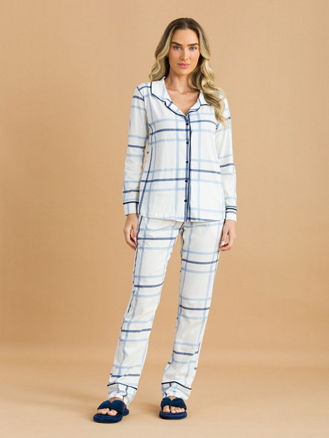 PIJAMA FEMININO CAMISARIA LONGO