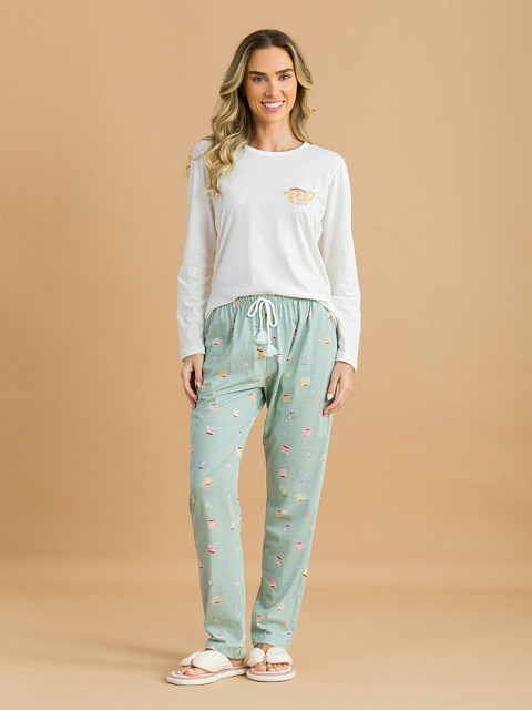 PIJAMA FEMININO LONGO