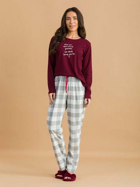 PIJAMA FEMININO LONGO